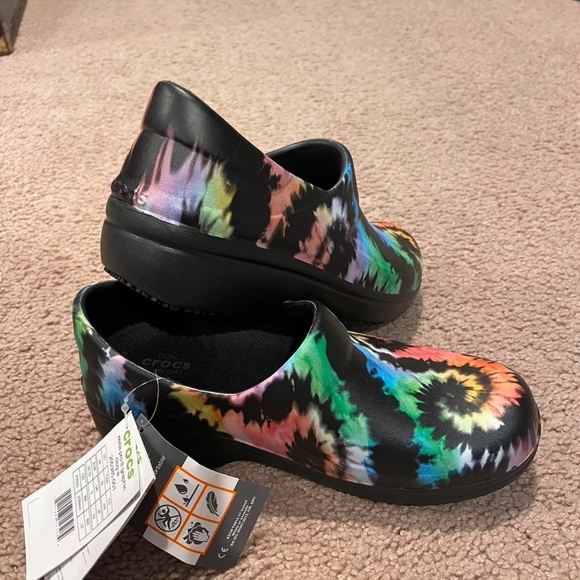CROCS Multi-colored tie-dye clogs - Picture 1 of 7